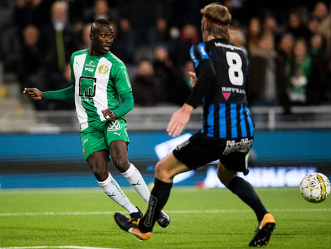 Hammarbys Pa Amat Dibba och Sirius Kim Skoglund