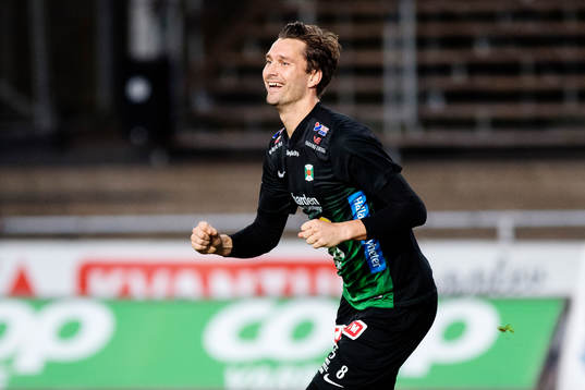 Varbergs Peter Nyström jublar