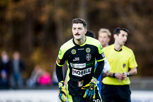 Landskronas målvakt Ivo Vazgec