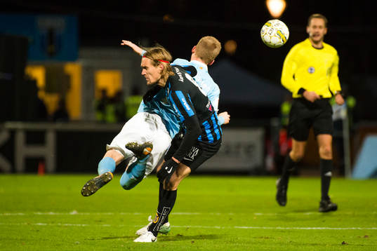 Malmö FFs Anders Christiansen och Sirius Kim Skoglund