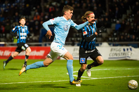 Malmö FFs Pavle Vagic och Sirius Kim Skoglund