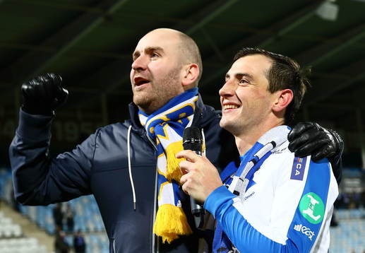 Pontus Franzén med Norrköpings Nikola Tkalcic