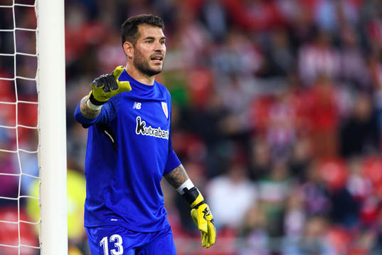 Athletic Bilbaos målvakt Iago Herrerin