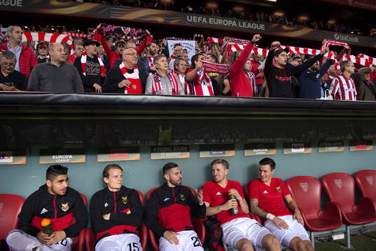 Östersunds Hosam Aiesh, Tim Björkström, Gabriel Somi,