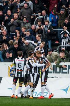 Jubel i Landskrona efter 1-0