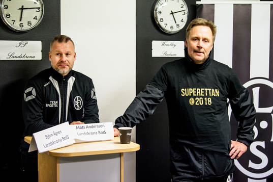 Landskronas Björn Ågren och Mats Andersson