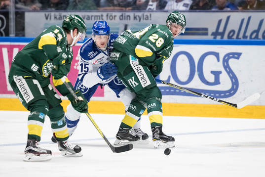 Leksands Johan Porsberger Björklövens Cody Murphy och