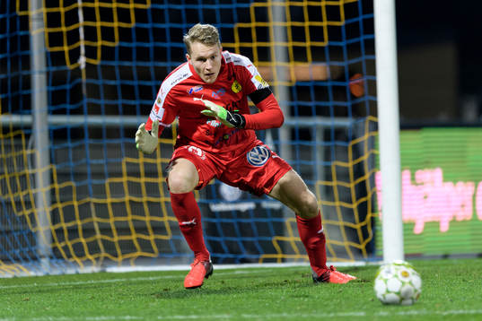 Frejs målvakt Ruben Åhman