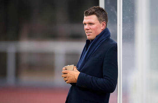 Värnamos tränare Christian Järdler