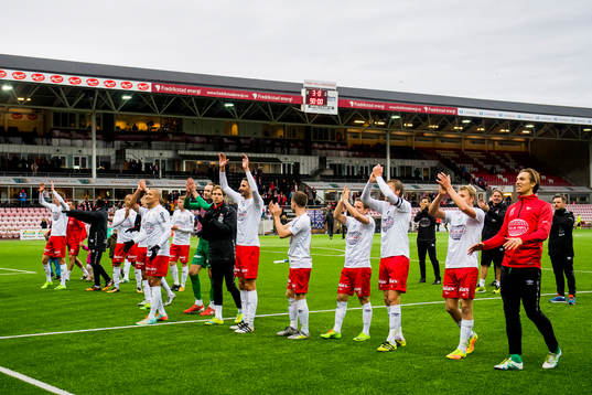 Fredrikstad celebrate