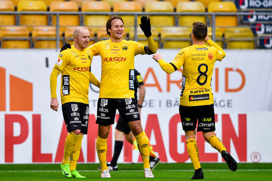 Elfsborgs Viktor Prodell jublar