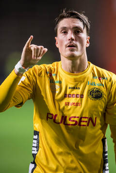 Elfsborgs Lasse Nilsson tackas