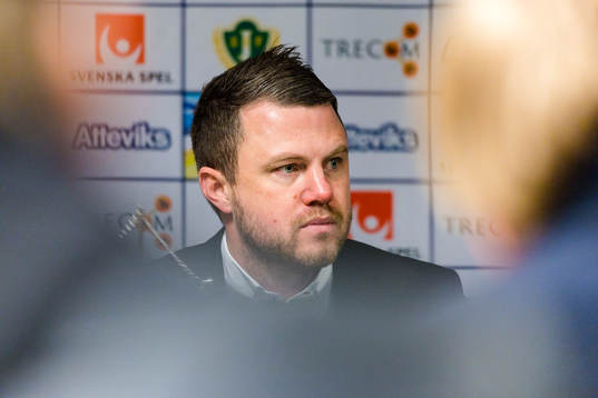 Jönköpings tränare Jimmy Thelin