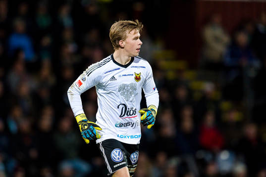Östersunds målvakt Andreas Andersson