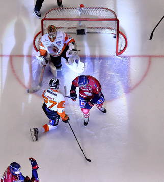 Mål 5-1 av Linköpings Andrew Gordon