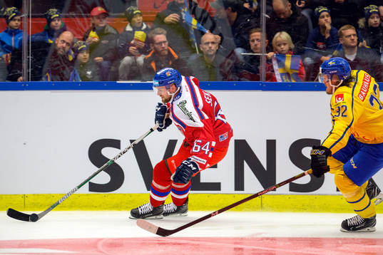 Tjeckiens Jiri Sekac och Sveriges Magnus Nygren