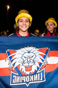 Linköpings Marija Banusic jublar