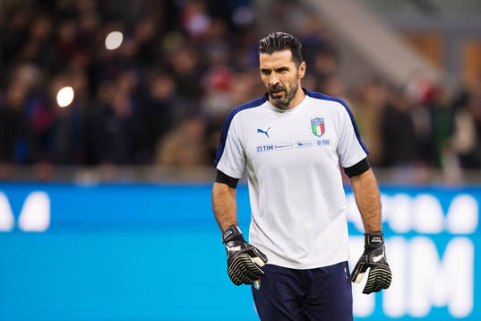 Italiens målvakt Gianluigi Buffon