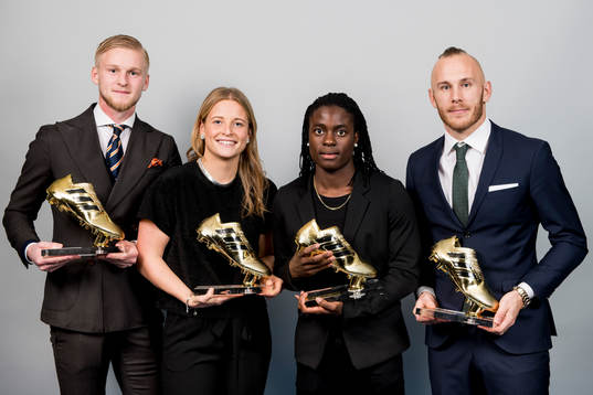 Kalle Holmberg, Norrköping, årets skyttekung Allsvenskan,