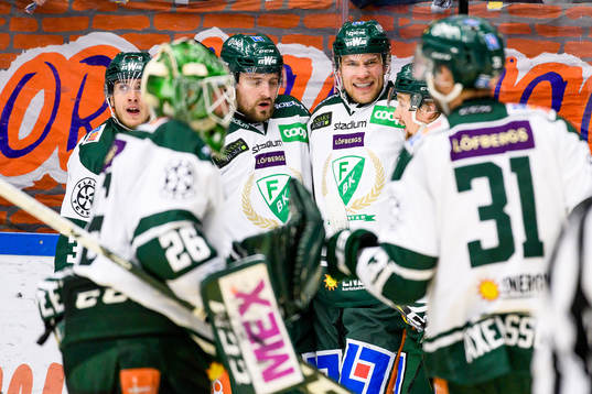 Färjestads Ilari Melart jublar