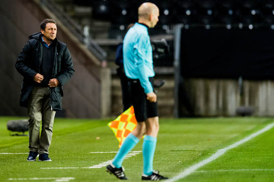 Eusebio Sacristan, head coach of Real Sociedad,