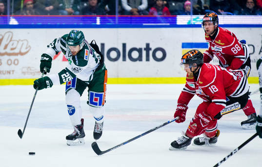 Färjestads Martin Johansson och Örebros Joakim Andersson