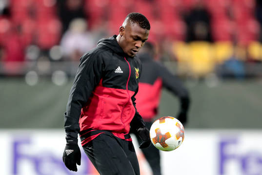 Östersunds Salisu Abdullahi Gero värmer upp