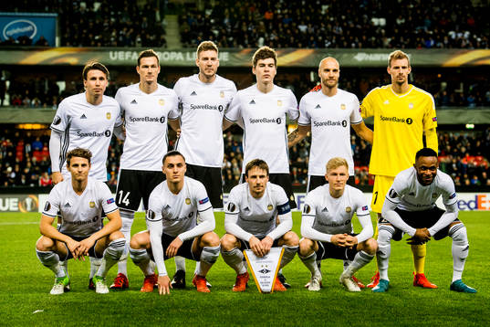 The starting eleven Anders Trondsen (2nd row), Johan Lædre