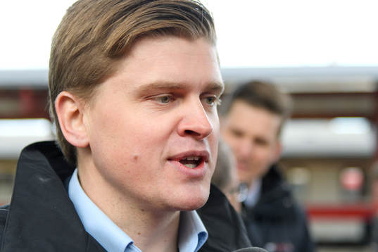 Mats Johannesson, VD MTR Express, den 24 november 2017 i Göteborg.