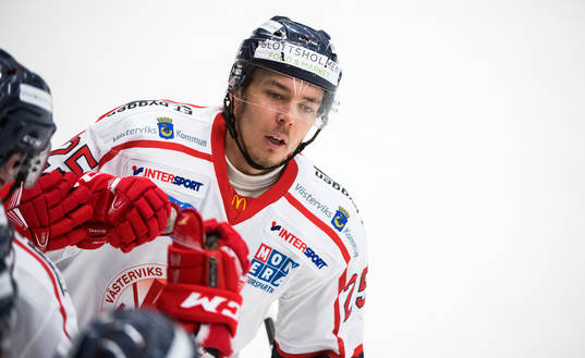 Västerviks Patrik Blomberg jublar