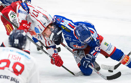 Oskarshamns Robin Söderqvist och Västerviks Dan Pettersson