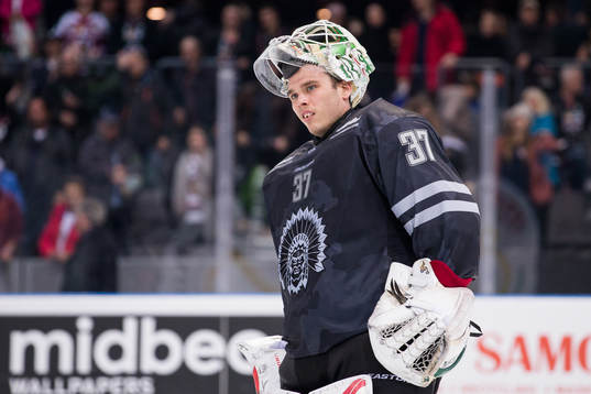 Frölundas målvakt Johan Gustafsson