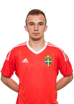 Alexander Westberg i P15/02-landslaget poserar för ett porträtt den 28 november 2017 i Stockholm. 