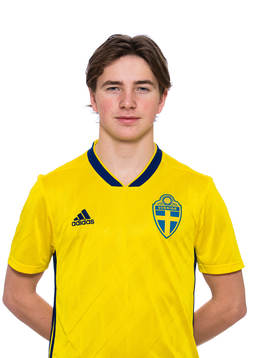 Erik Grandelius i P16/01-landslaget