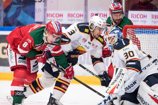 Moras Robin Johansson och Djurgårdens William Lagesson