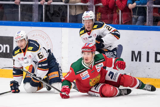 Djurgårdens Markus Ljungh och Andreas Engqvist och Moras