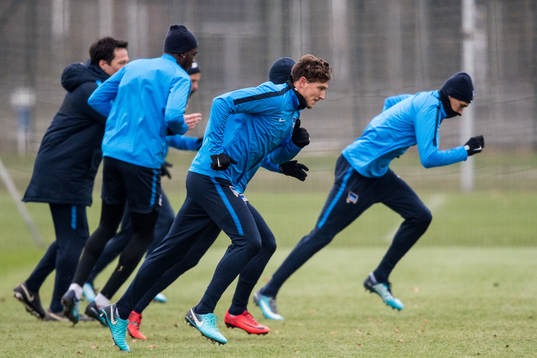 Hertha Berlins Niklas Stark