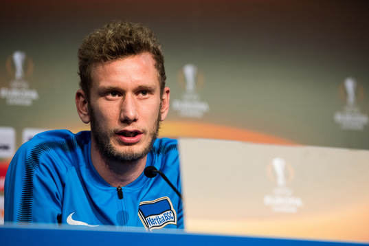 Hertha Berlins Fabian Lustenberger