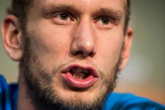 Hertha Berlins Fabian Lustenberger