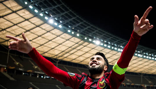 Östersunds Brwa Nouri jublar