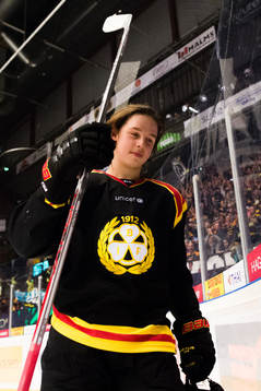 Brynäs Marcus Westfält jublar
