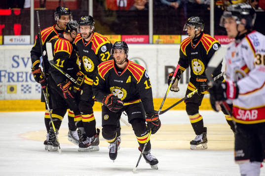 Brynäs Ryan Gunderson jublar