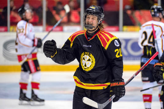 Brynäs Marcus Westfält jublar