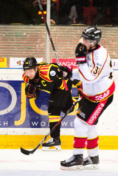 Brynäs Jacob Blomqvist jublar