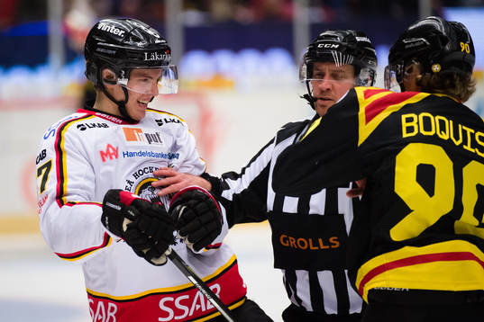 uLuleås Isac Lundeström och Brynäs Jesper Boqvist nder
