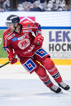 Västerviks Dan Pettersson  i ishockeymatchen i