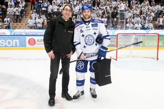 Leksands Anton Öhman utsedd till matchens lirare i