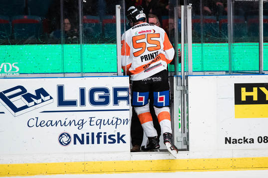 Karlskronas David Printz kliver in i utvisningsbåset