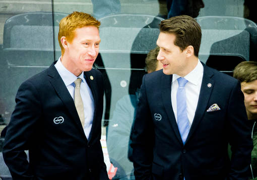 Växjös assisterande tränare Jörgen Jönsson och