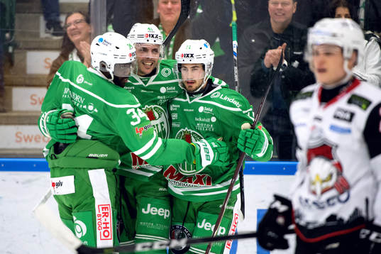 Rögles Edwin Hedberg, Daniel Widing och Stephen Perfetto